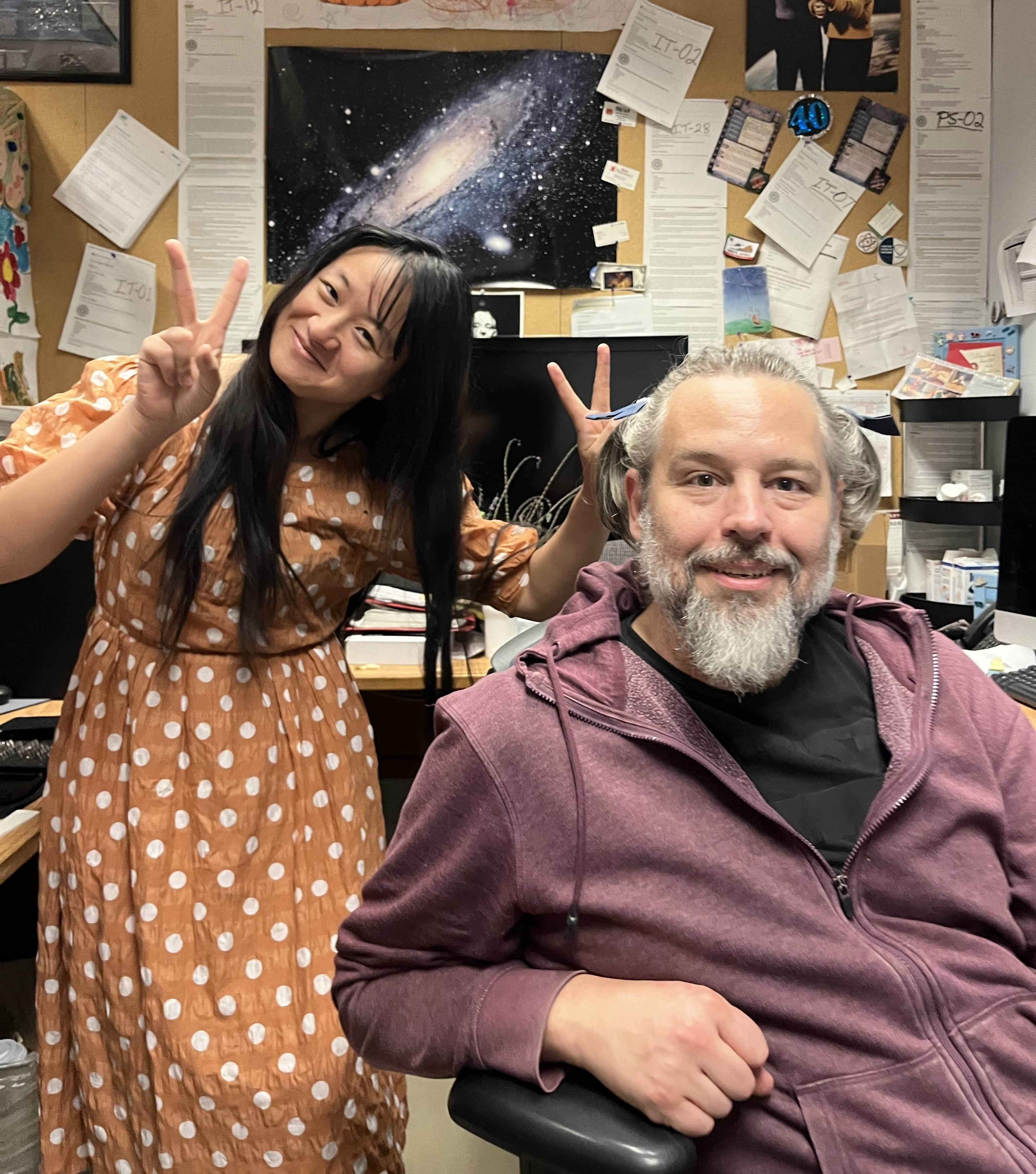 Le Li Kruczek and Will Keeler